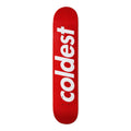 COLDEST Red Skateboard Deck Wall Art