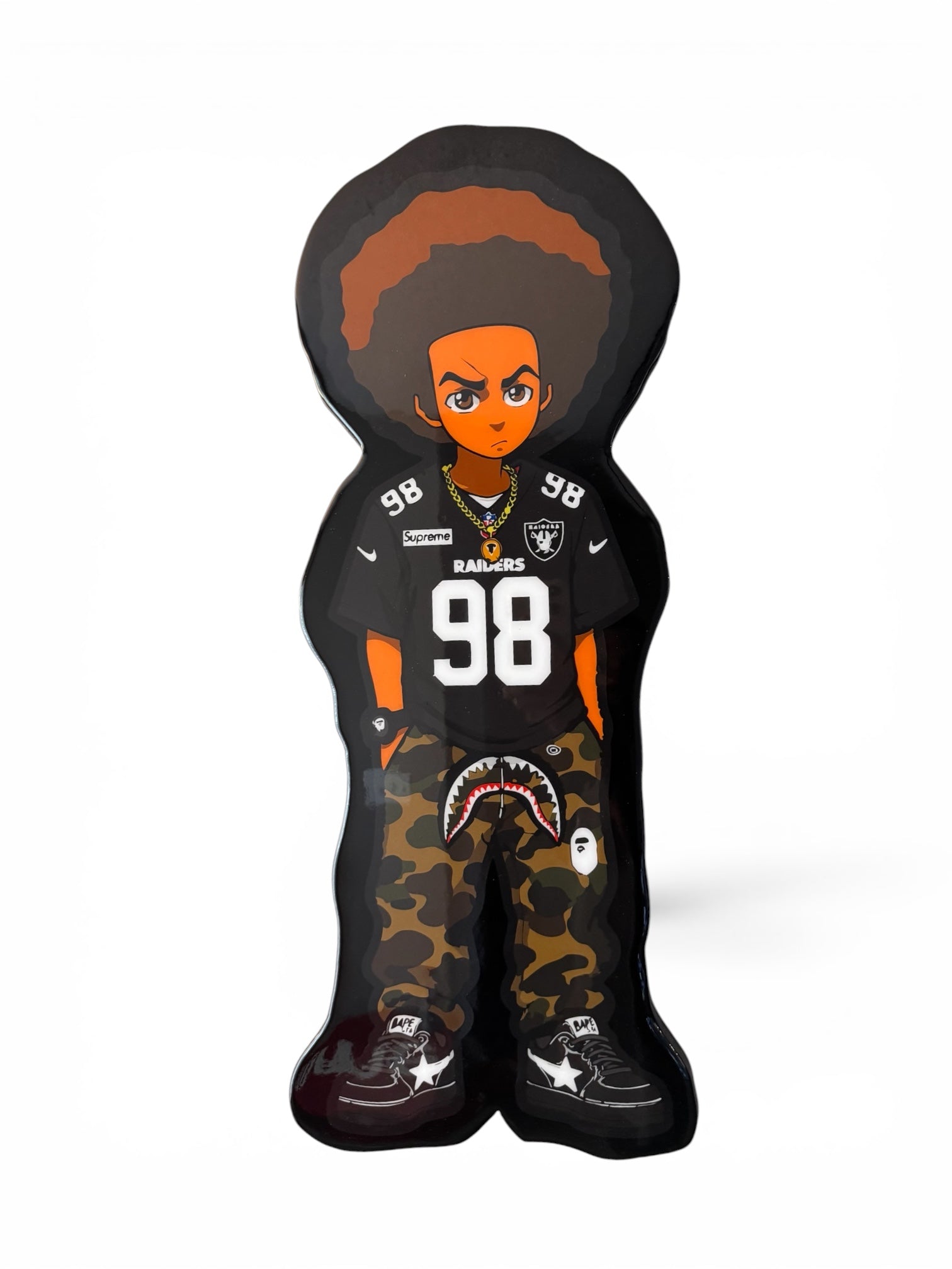 Animated Cartoon Jersey Wall Art