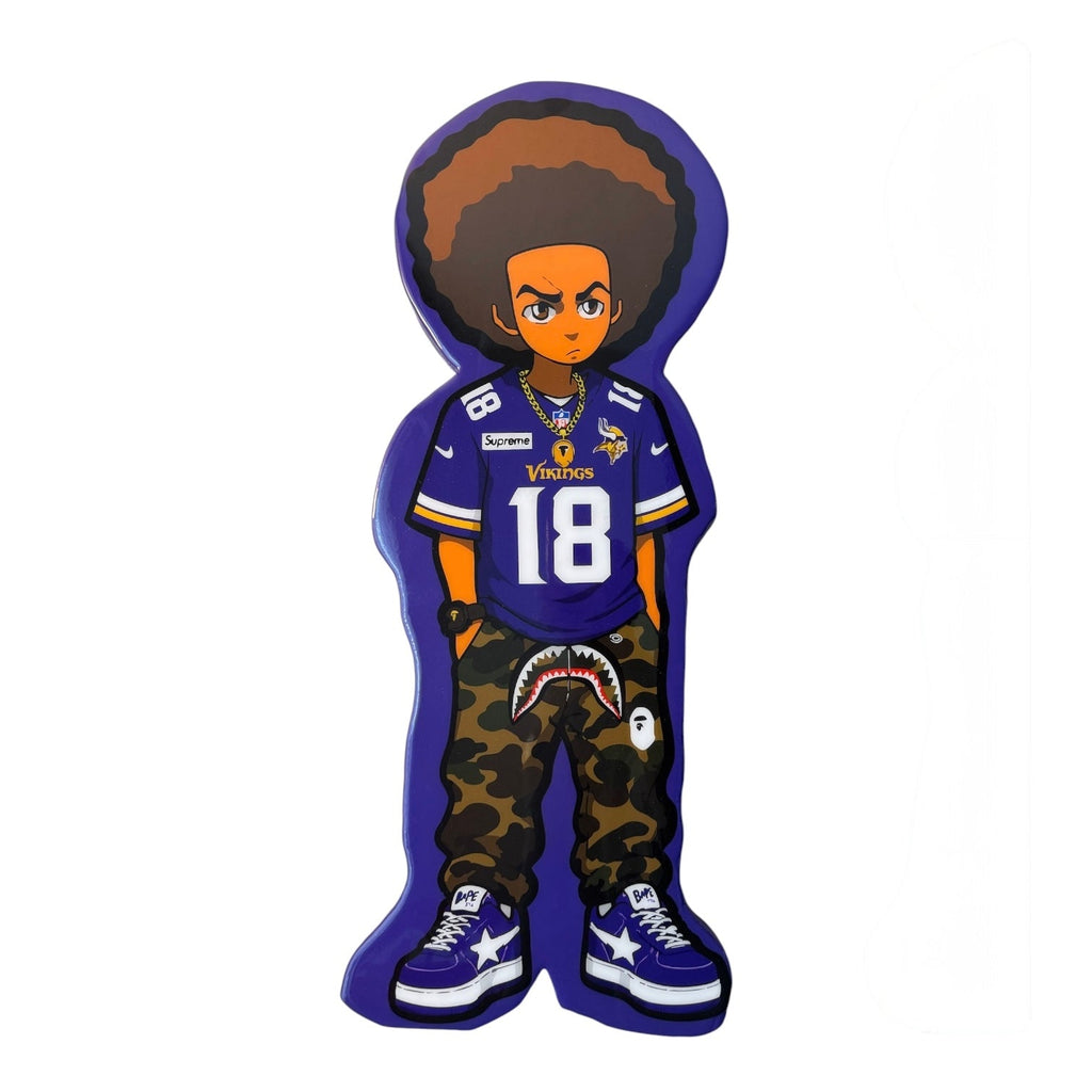 Animated Cartoon Jersey Wall Art