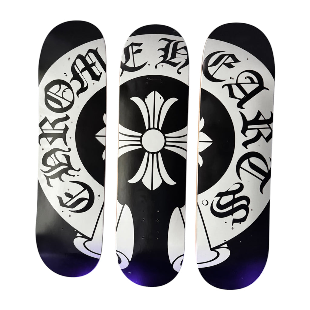 Cross Emblem Skateboard Set (3 Pcs)