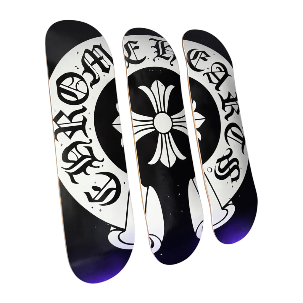 Cross Emblem Skateboard Set (3 Pcs)