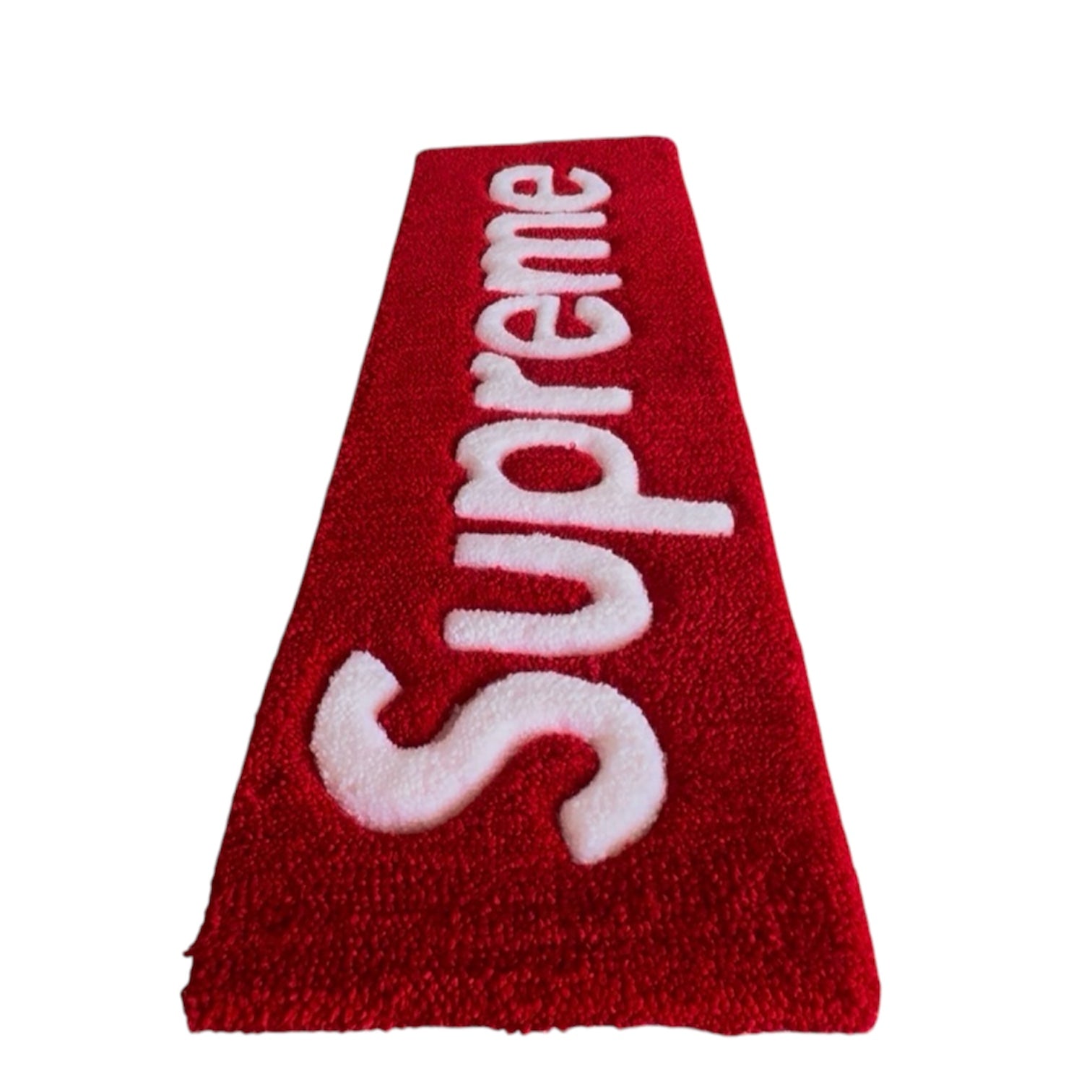 Red Logo Rug