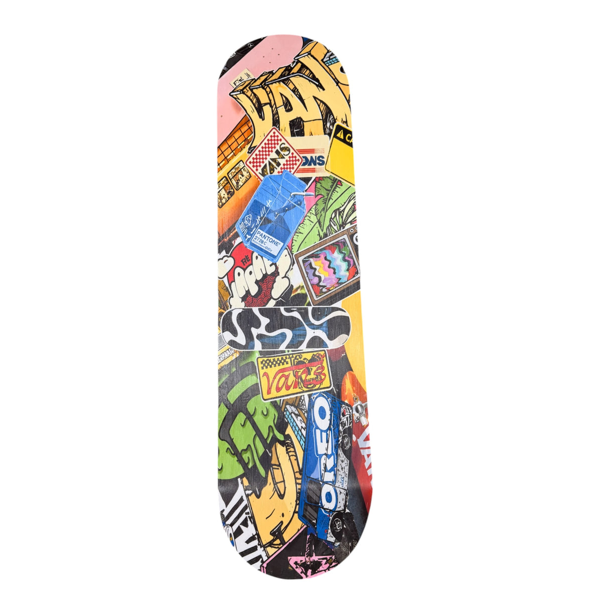 Y2K Sticker Bomb Skateboard Deck