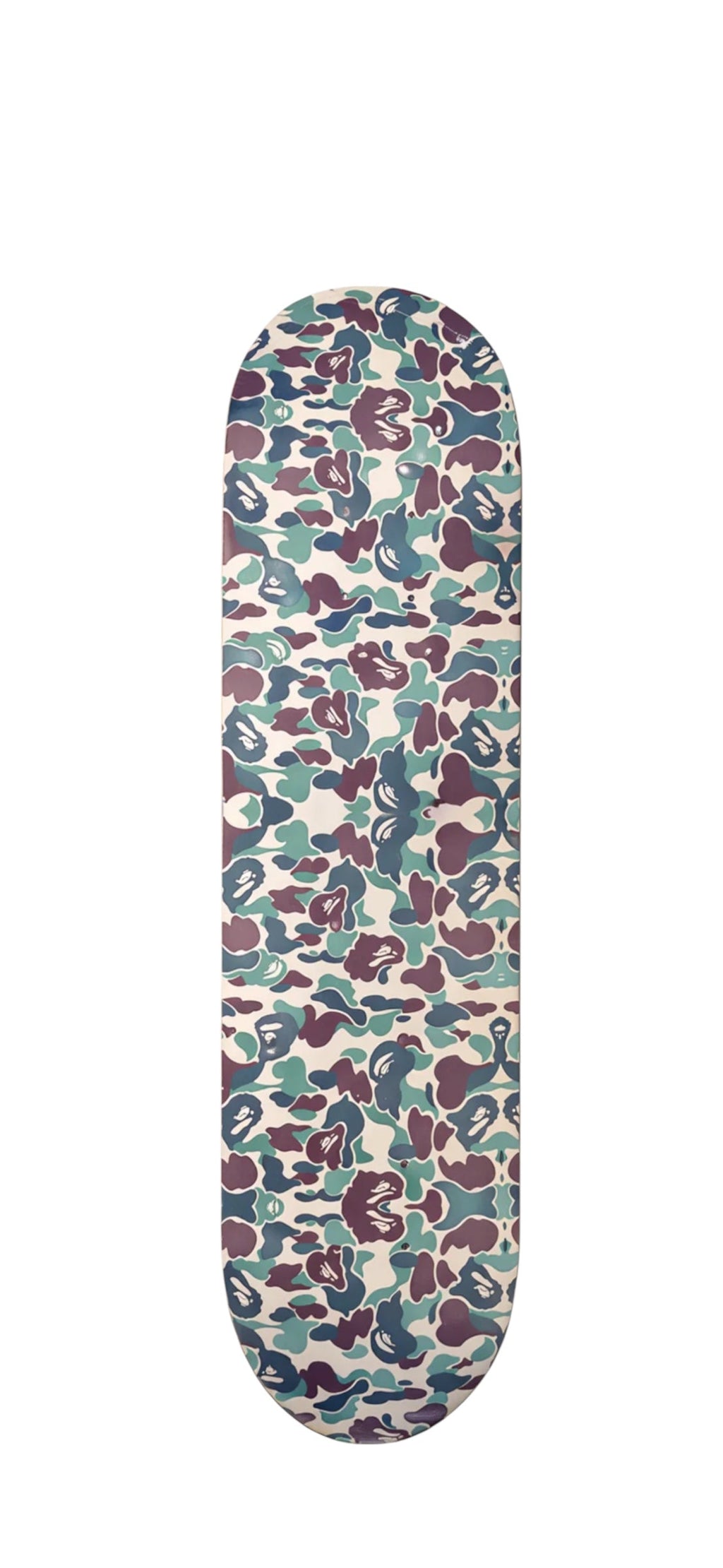 Camo Ape custom skateboard deck design