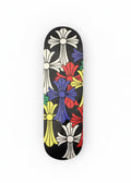 Double Cross Emblem custom skateboard deck design