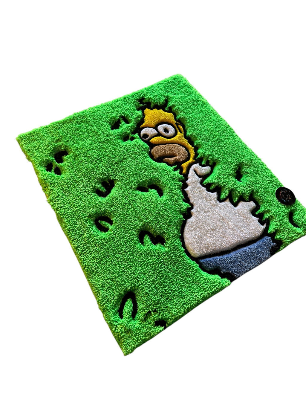 Bushes Cartoon Rug