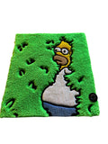 Bushes cartoon meme hand-tufted custom rug